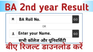 BA 2nd year Result 2024