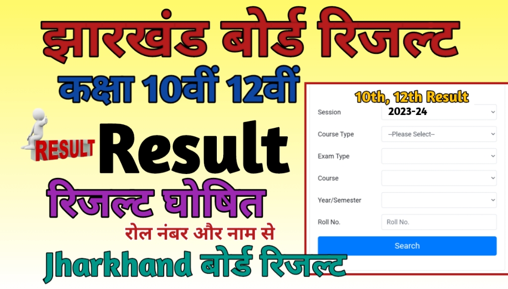 Jharkhand Board Result 2024