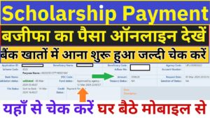 Scholarship Payment Check Kaise Kare 2024