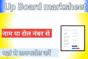 UP Board Marksheet: 10वीं / 12वीं की मार्कशीट को लेकर स्टूडेंट्स का इंतजार खत्म, यूपी बोर्ड ने जारी किया न्यू अपडेट?