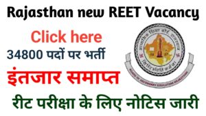 Rajasthan REET Bharti 2024 : रीट की नई बंपर पदों पर भर्ती यहां देखें पूरी जानकारी -