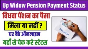 Up Widow Pension Payment Status Check : घर बैठे ऐसे चेक करें विधवा पेंशन का पैसा, यहां देखें पूरी जानकारी