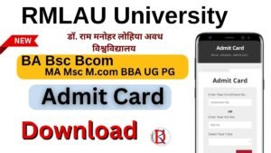 RMLAU University Admit Card