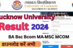 Lucknow University Result 2024