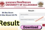 Allahabad University Result 2026