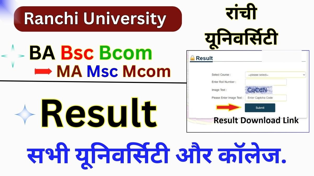 Ranchi University Result 2025