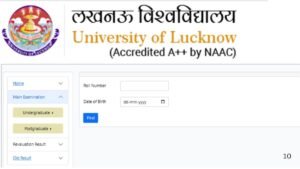 Lucknow University Result 2025