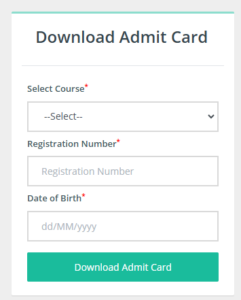 BA 1st Year Admit Card kab aaega