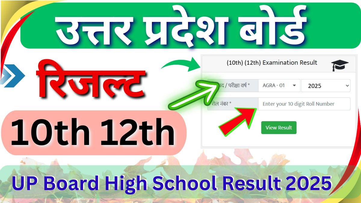 UP Board High School Result 2025