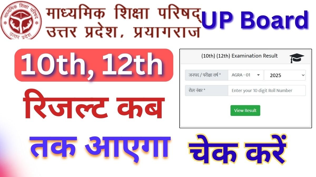 UPMSP UP Board Result kab aayega 2025