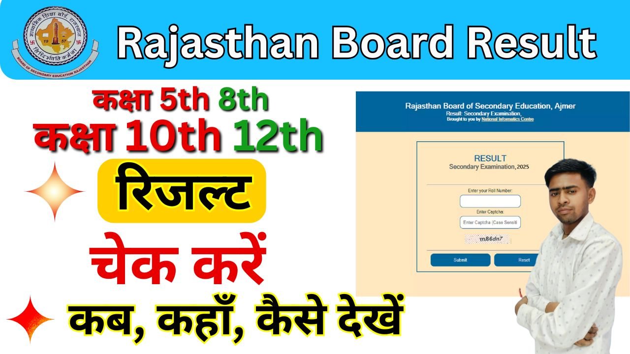 Rajasthan Board Result 2025